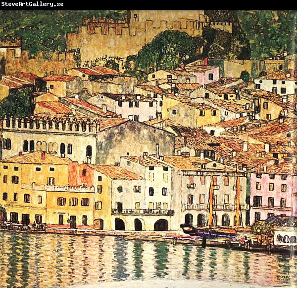 Gustav Klimt Malcesine on Lake Garda